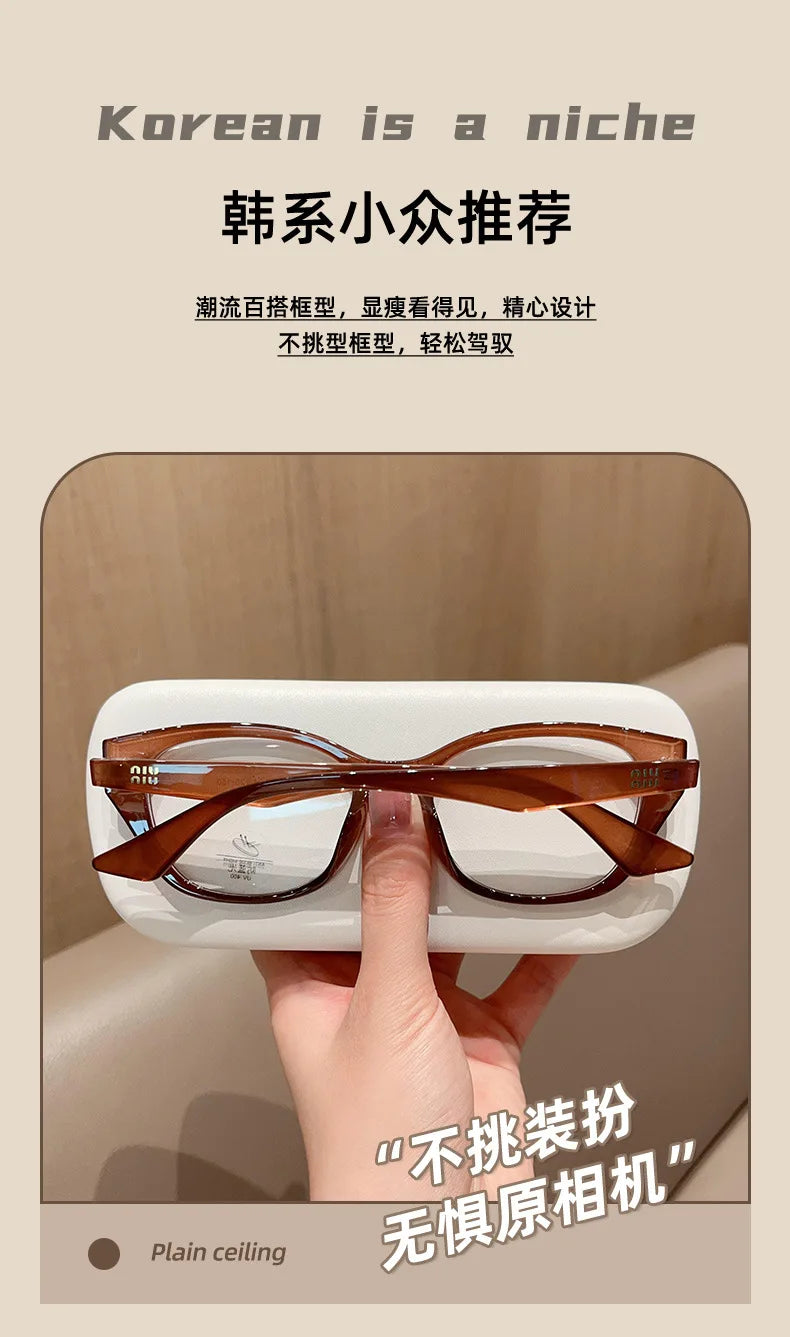 Retro Cat Eye Butterfly Eyewear Ultra light TR90 Spectacle Optical Prescription Frames Specs For Women