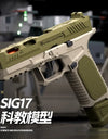 Soft Bullet Airsoft Sig17 Throwing Shell Toy Gun Launcher Outdoor Sports CS Game Weapon Pistol Shooter Weapon For Children Gift