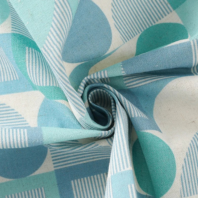 1/2/3/5M ethnic style linen canvas fabric for home textile DIY handmade sewing accessories sofa tablecloth by the meter