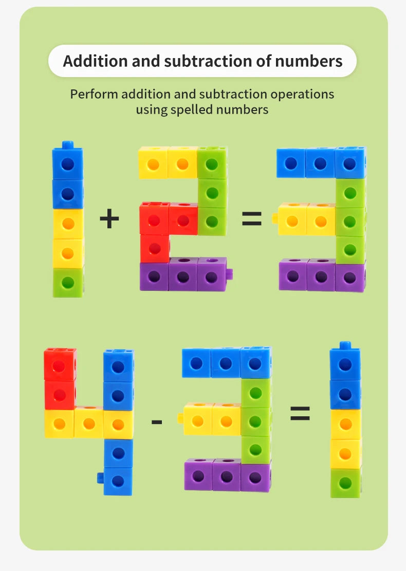 Rainbow Building Blocks for Maths and Creative Learning