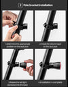 Smart Bicycle Rear Light Auto Brake Sensing Tail Light Waterproof Type-C Bike Taillight MTB Road Cycling Flashlight