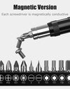 1/4"Hex Magnetic Pivoting Drill Bit Quick Change Drive Guide Drill Pivoting Bit Holder for Tight Spaces Magnetic Bit Tip Holder