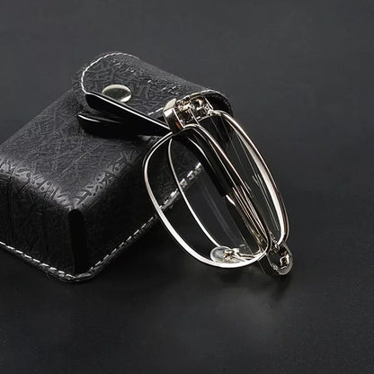 Folding Reading Glasses Square Frightens Eyewear