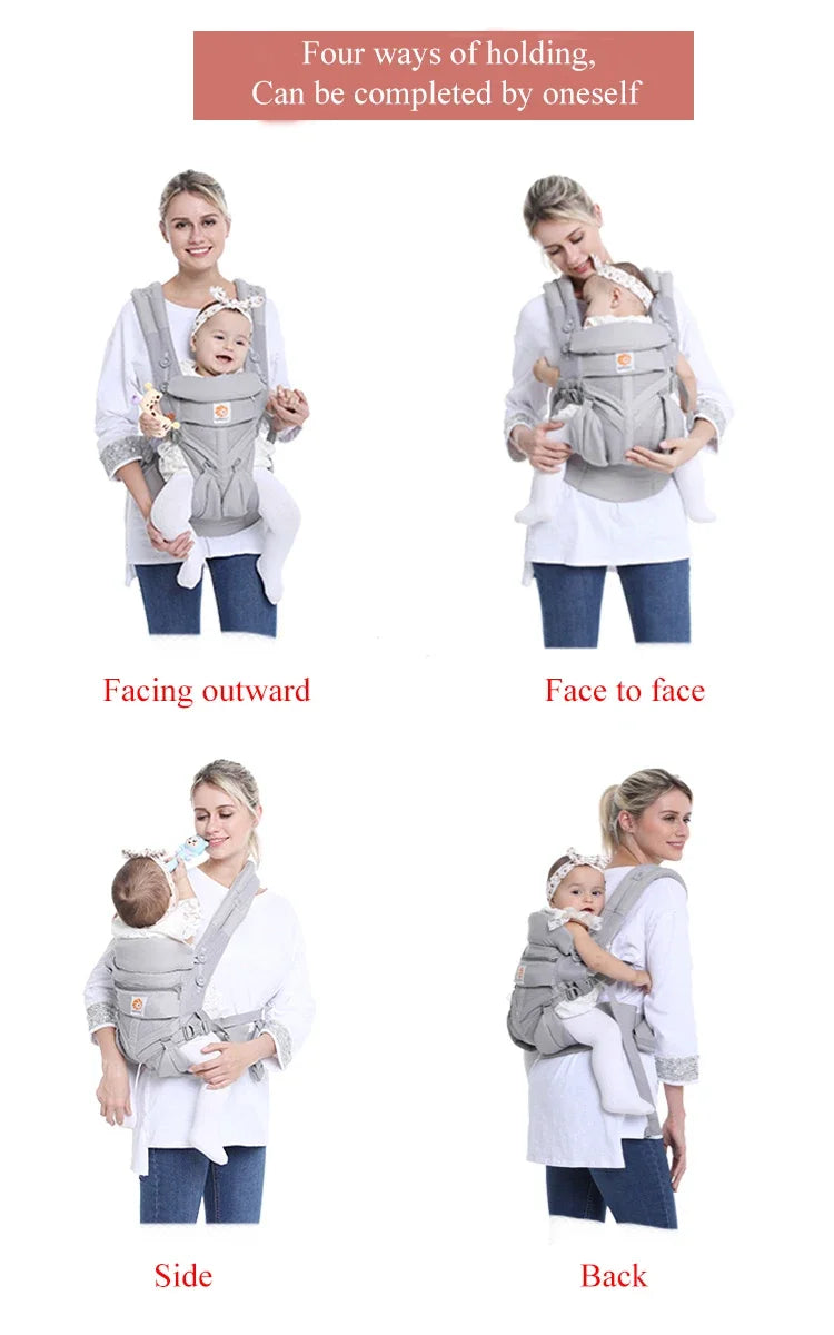 Ego  Carrier Ergonomic Kangaroo   Sling Back Front Facing Backpack Wrap  Bag 0-36 Months