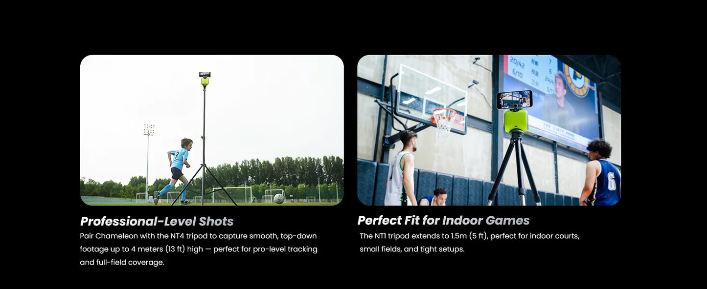 AI Auto Tracking Sports Camera 4K 60FPS Smart Team Sports Recording System