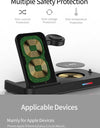 3 in 1Wireless Charger Stand Fast Charging Dock Station Type C For Watch Huawei iPhone 15 14 13 12 Pro Max Earbuds