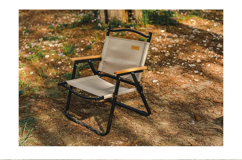 Camping Chair Portable Outdoor Chair Folding Chair Camping Picnic Back Chair Beach Chair Equipment Kermit Chair