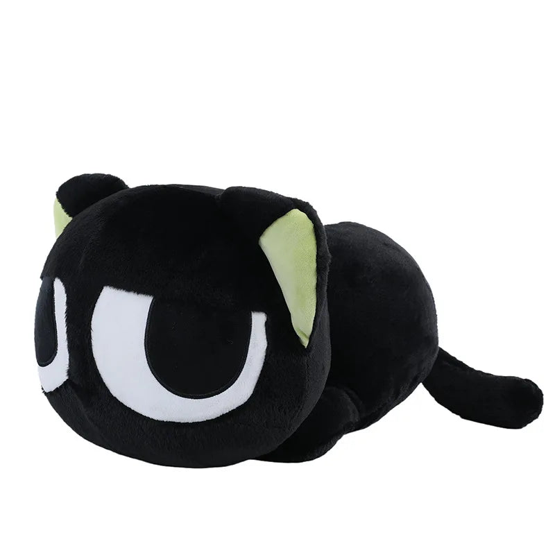 Cute Black Cat Character Plush Stuffed Doll Pillow Toy