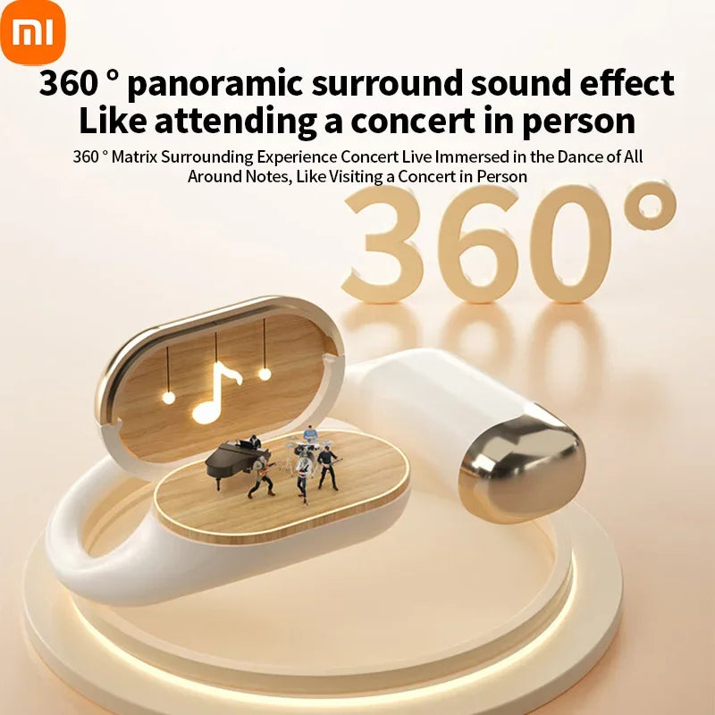 XIAOMI Wireless Earphone TWS Air Conduction Bluetooth5.4 Headset EarHook Sport Touch Control ENC Noise Cancelling Headphone