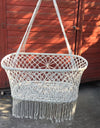 Nordic Style Newborn Indoor and Outdoor Cotton Rope Hammock Hanging Chair Swing Baby Cradle Baby Bed Rocking Chair