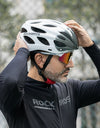 Cycling Helmet With Goggles Visor Brim Adults Safety Riding Bike Helmet Breathable Ultralight MTB Road Bicycle Helmet
