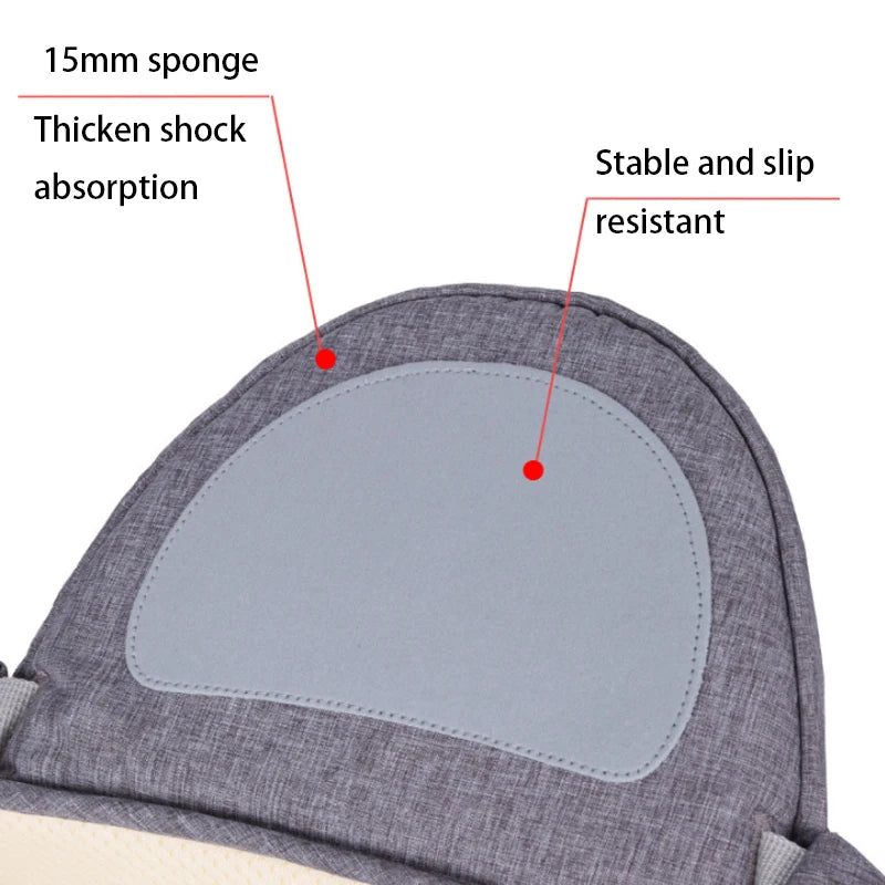 Ergonomic  Carrier Portable   Hip Seat Waist Stool Sling Front Facing Kangaroo  Wrap Carrier For  Gear