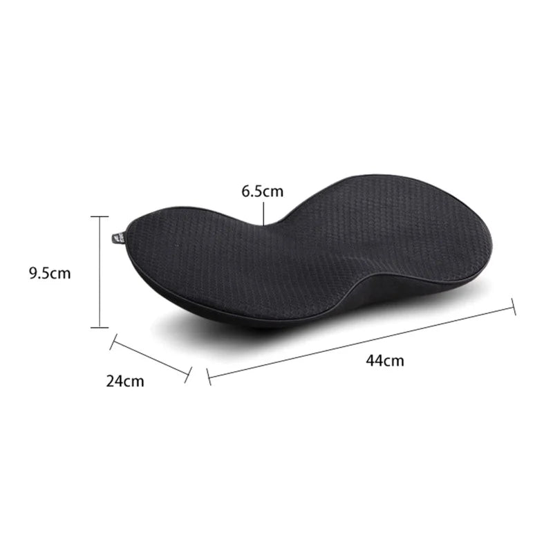 2 in1 Multifunctional Cushion Universal Memory Car Lumbar Pillow Support Driver Back Pain Relief Increased Height Buttocks Pad