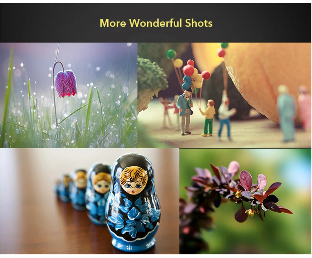 100mm Macro Smartphone Camera Lens with Universal Clip