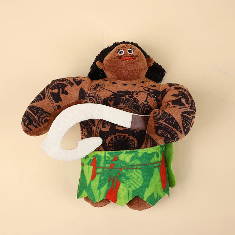 20-35cm Disney Moana Plush Toys Stuffed Animals Cartoon Dolls Princess Maui Heihei Rooster Pet Pig Pua Plush Doll Birthday Gifts