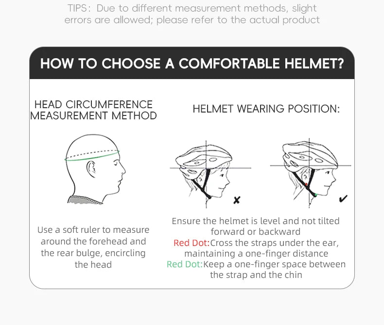 Cycling Helmet for Adults Adjustable Mountain Road Bike Helmet Breathable Intergrally-molded Head Bicycle Helmet