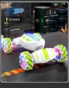 RC Stunt Car With Music Lights Double Remote Control 360° Degree Rotation Off Road Kids Rc Drift Car Toy