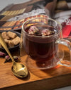 200ml Double Wall Glass Coffee Cups Espresso Clear Insulated Tea Mugs Heat Resistant Handle Mug For Latte Cappuccino