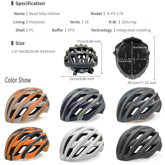USB Rechargeable LED Cycling Helmet For Road And Mountain Bike