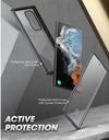 For Samsung Galaxy S22 Ultra Case 6.8 inch (2022) UB Edge Pro Slim Frame Clear Back Case with Built-in Screen Protector