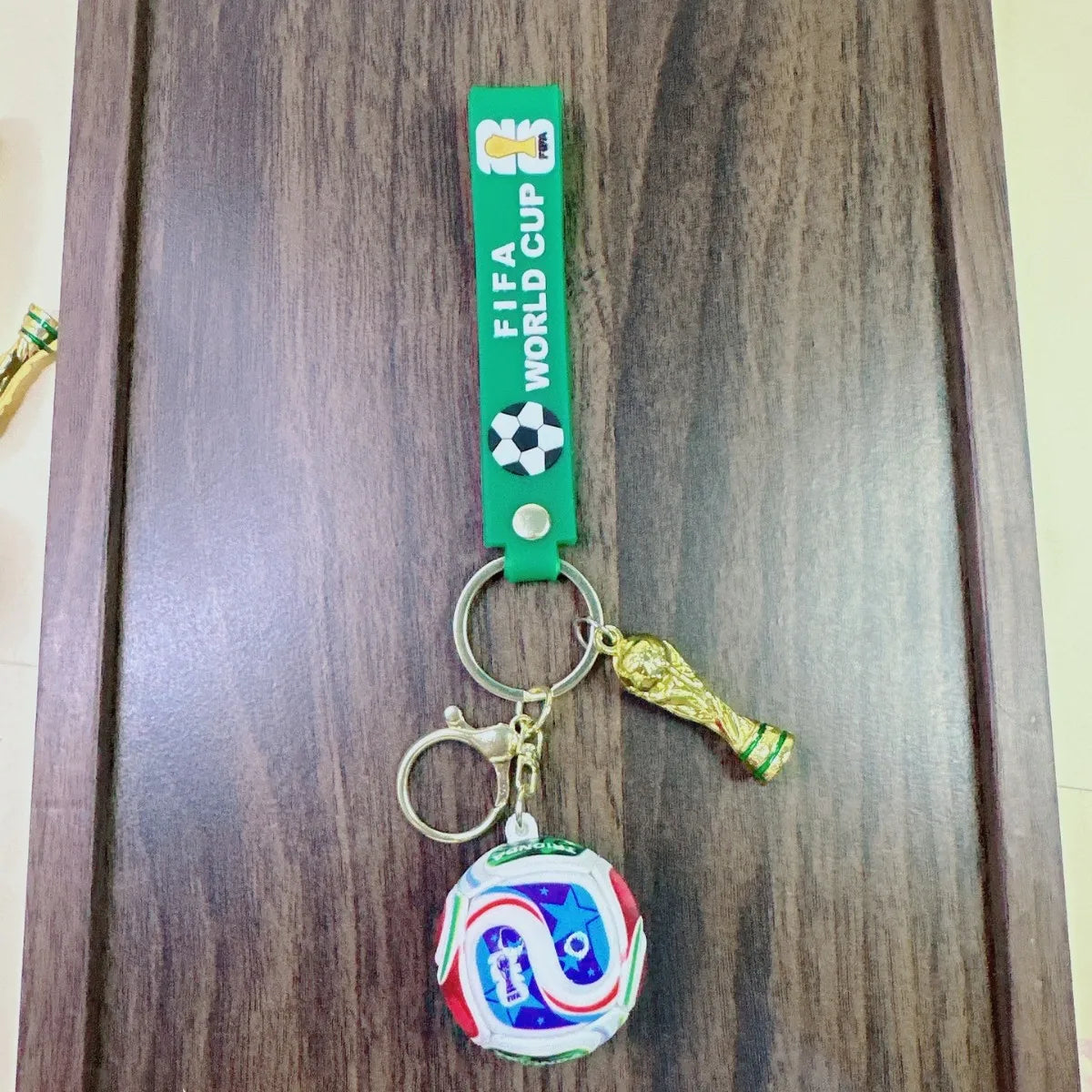 2026 Football Trophy Keychain Soccer Fan Collectible Bag Charm