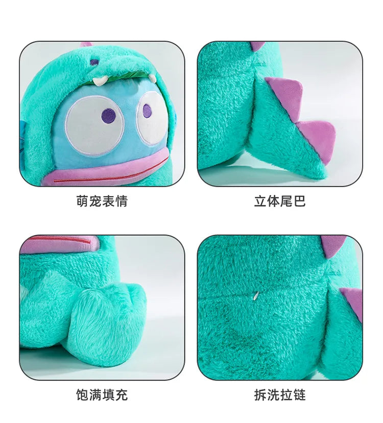 Cute Blue Character Plush Stuffed Doll Toy