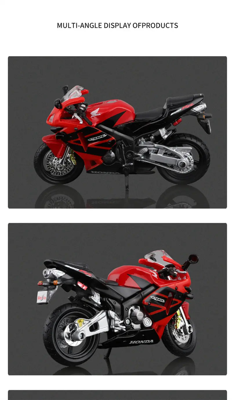 Diecast Honda CBR600RR Racing Motorcycle Model 1 to 18 Scale