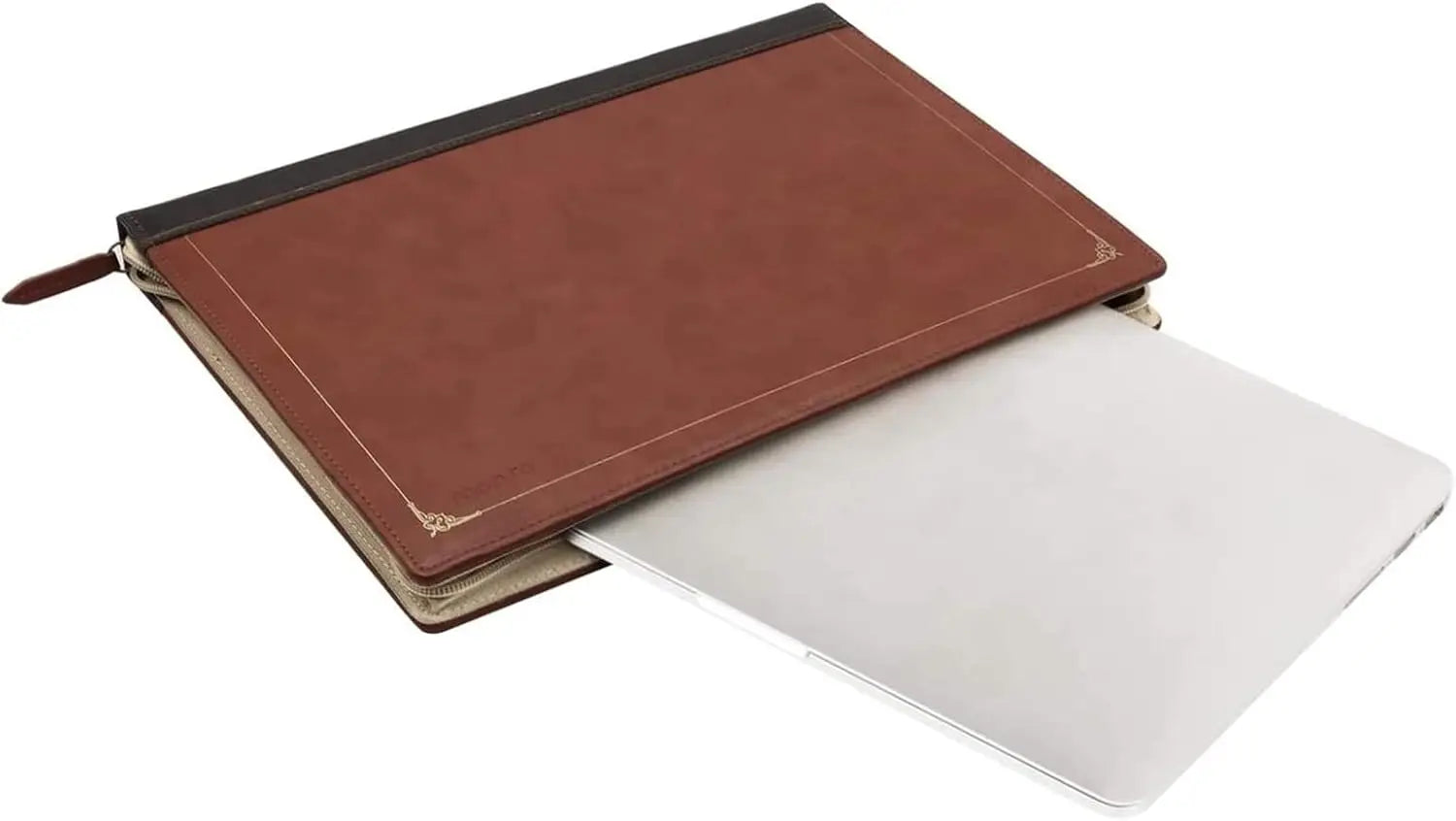 PU Leather Laptop Sleeve for MacBook Air Pro 13 14 15 16 inch M4 M3 M2 M1 A3113 A2681 A2337 A2338 A3112 A3114 A3403 Vintage Cove