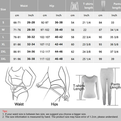 Thermal Underwear Black  for Women Long Johns Base Layer Cold Weather Top Bottom Ultra-Soft Women's Underwear Set