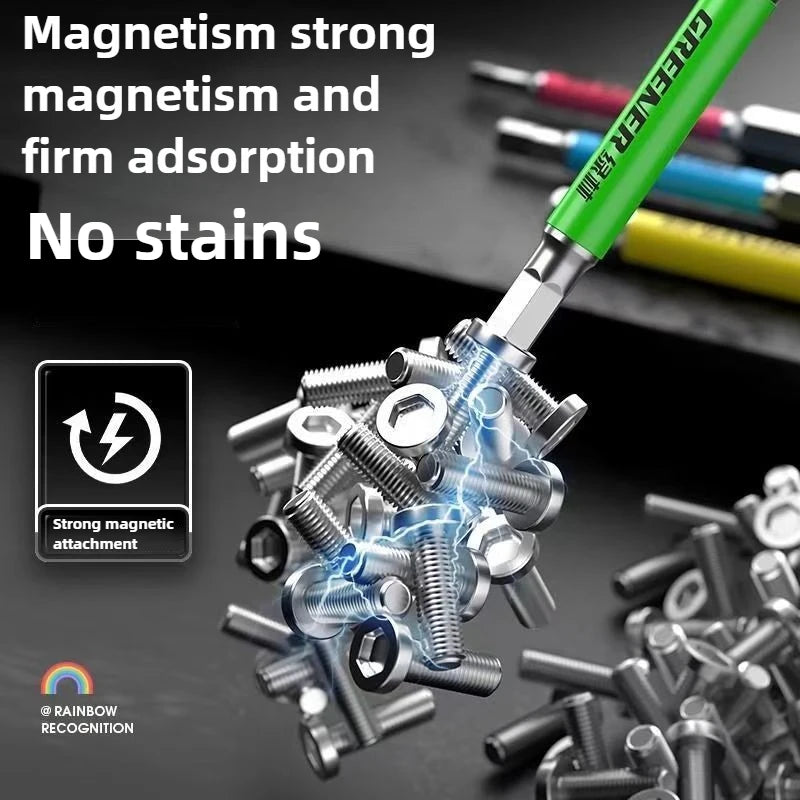 Hexagon socket Bit set Impact Drill Bits, Hex Head Tungsten Steel Screwdriver Bits Suit 1/4 Inch Hexagonal Shank