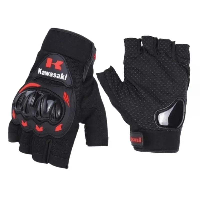 Breathable Half Finger Gloves Summer Outdoor Bicycle Gloves Motorcycle Gloves