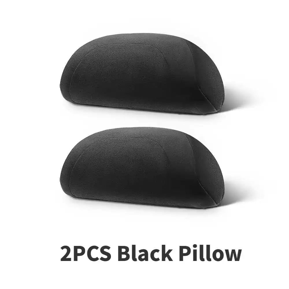 Lumbar Support Pillow For Tesla Model Y/3 Juniper Suede Car Memory FoamNeck Headrest Seat Car Accessories