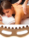 1Pcs Guasha Wood Stick Massage Tool for Body Lymphatic Drainage Massager Sculpting Tools,Anti Cellulite,Trigger Point Treatment