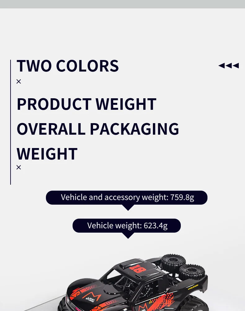 2.4G Amphibious Off-road Climbing RC Flip Stunt Car Racing All-terrain Waterproof 's RC Toys Gifts