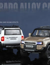 1/32 PRADO Land Cruiser Alloy Car Model Diecast Metal Off-road Vehicle Car Model Simulation Sound and Light Toy Gift
