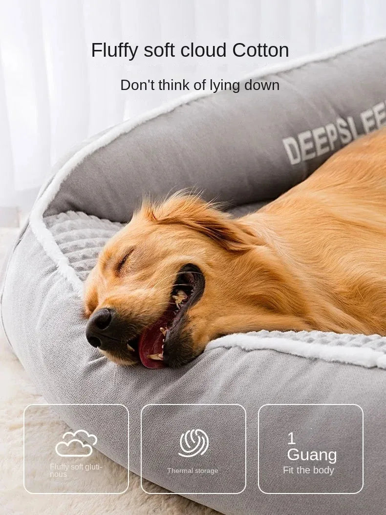 Corduroy Winter Pet Bed Sofa Blanket for Dogs and Cats