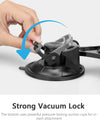 for Gopro Accessories 9CM Adjustable Tri Angle Suction Cup Mount with Extension Rod for Smartphone for Insta360 X3 X2