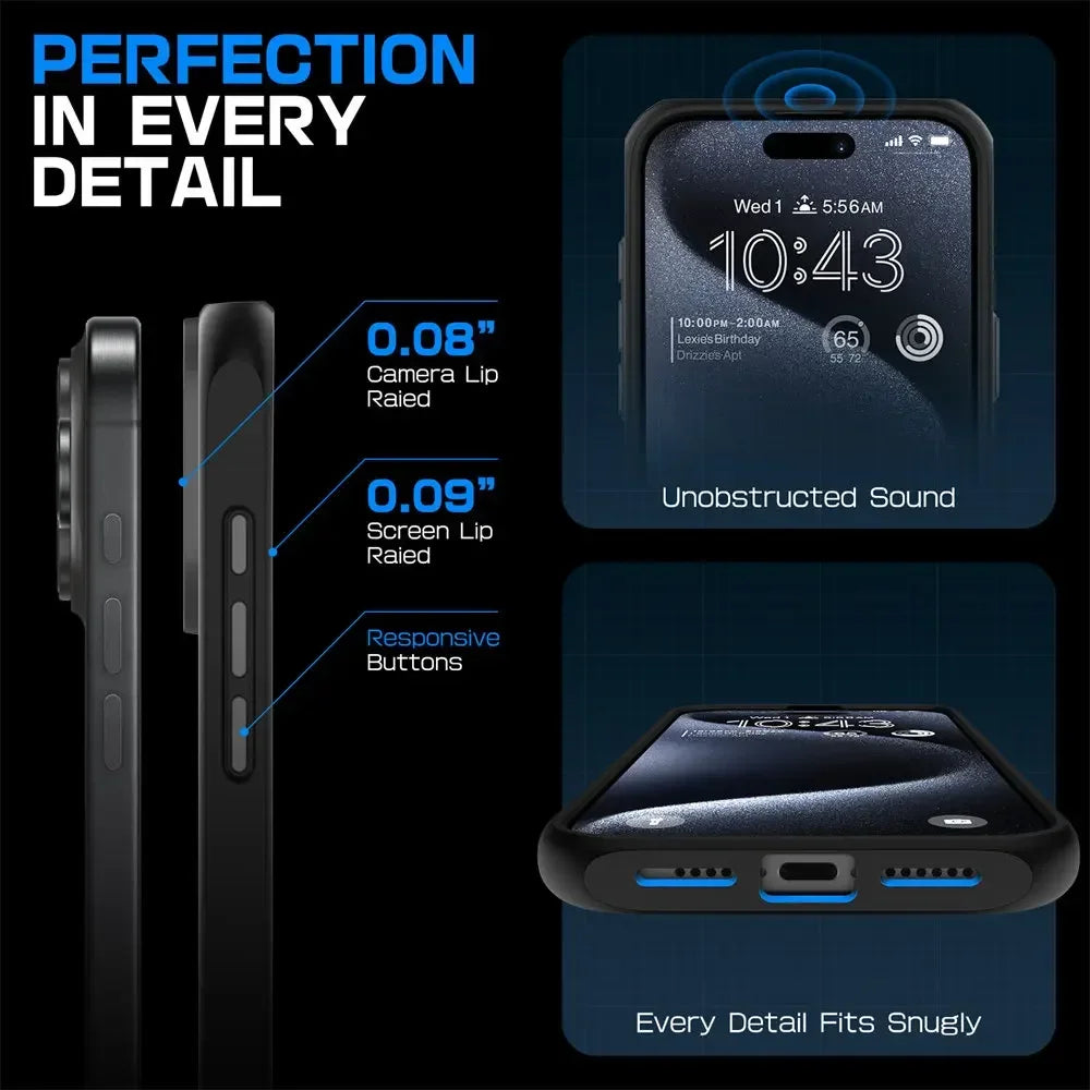 For iPhone 16 Pro Case with Camera Control Capture Button UB Mag Series Slim Protective  MagSafe Phone Case