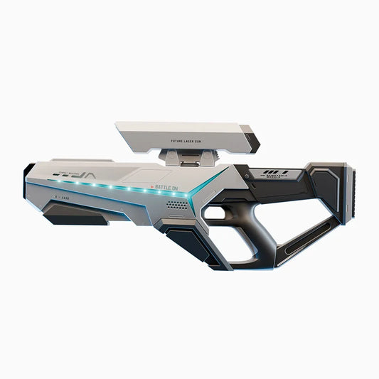 Upgrade Electric LED Water Gun with Automatic Water Absorption – Rechargeable Continuous Shooting Water Blaster