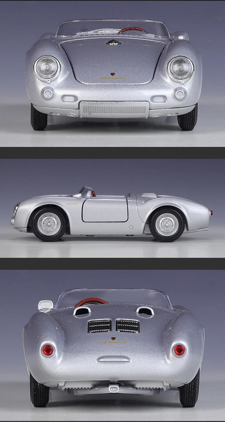 1 24 Scale Porsche 550 Spyder Diecast Model Car