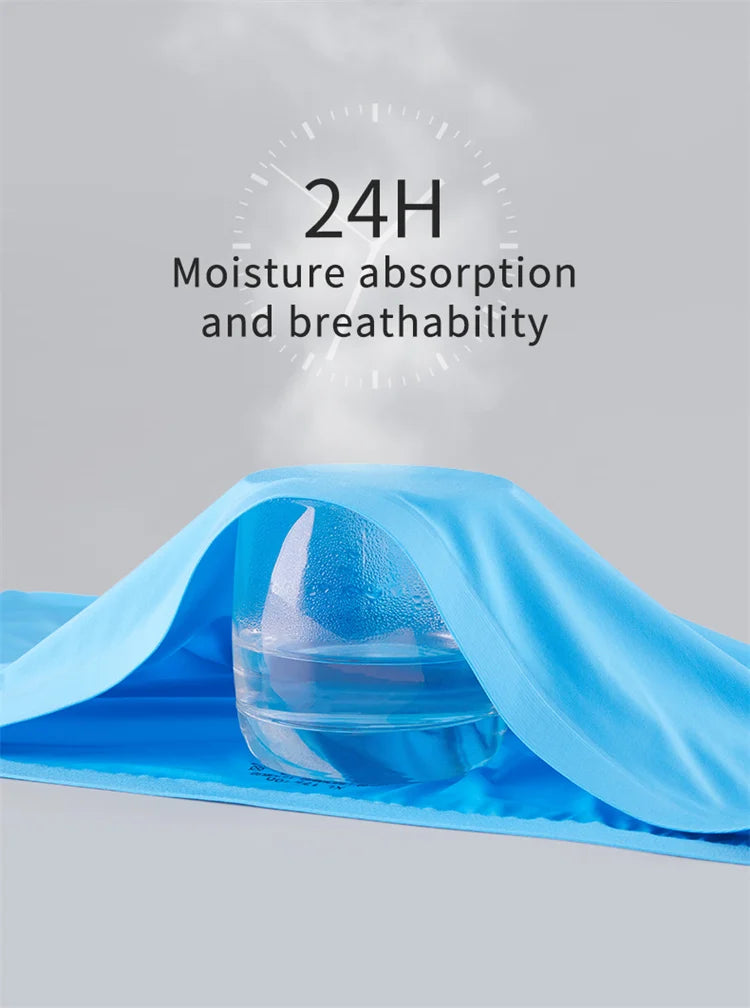 3-Pack Men’s Seamless Ice Silk Transparent Boxer Shorts – Breathable, Lightweight (Sizes L-4XL)