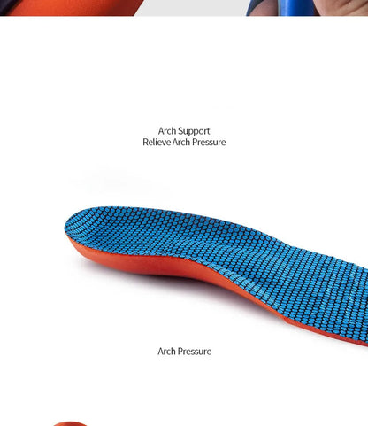 New Orthopedic Insoles for Shoes Men Women Arch Support Air Insole for Feet Shock-absorbing Baskets Sport Running Shoe Sole