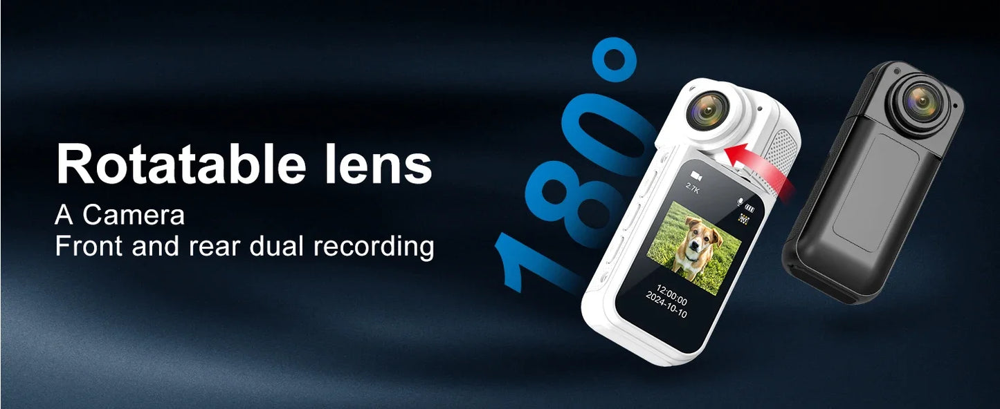 Thumb Action Camera 2.7K Mini Cam – Shopify Product Description