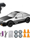 2.4G Drift Rc Car 4WD RC Drift Car Toy Remote Control GTR Model AE86 Vehicle Car RC Racing Car Toy for Children Christmas Gifts