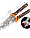 28 in 1 Multifunctional Wire Stripper Crimping Pliers Heavy Duty Stripping Pliers Cable Splitting Pulling Winding Cutting Peeler