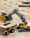 RC Car Children Toys Remote Control Car Toy For Boys Radio Control Excavator Dump Truck Bulldozer Electric Car