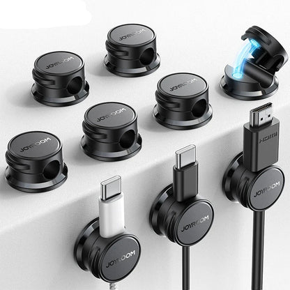 9 PCS Cable Management Cord Organizer Magnetic Cable Clips Adhesive Wire Holder Keeper Under Desk Cord Hider