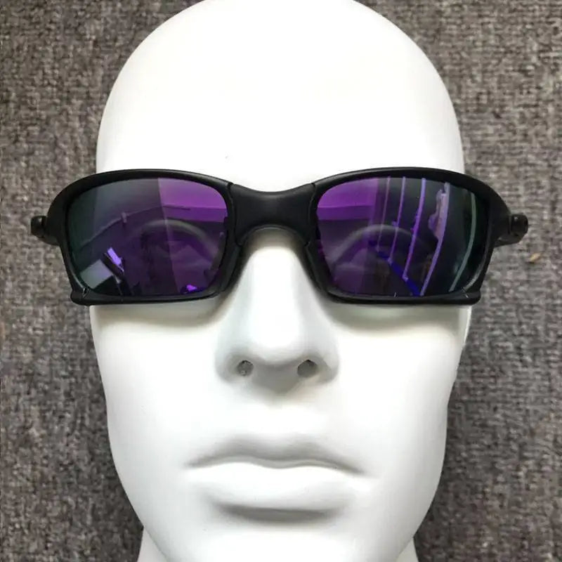 Polarized UV400 Cycling Sunglasses for Men – Metal Frame Fishing Riding Bicycle Goggles Eyewear