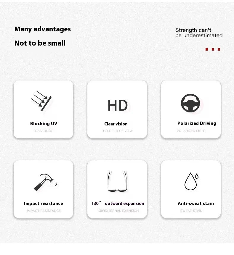 BWM Luxury Polarized Sunglasses Men UV Anti-Glare glasses For BMW