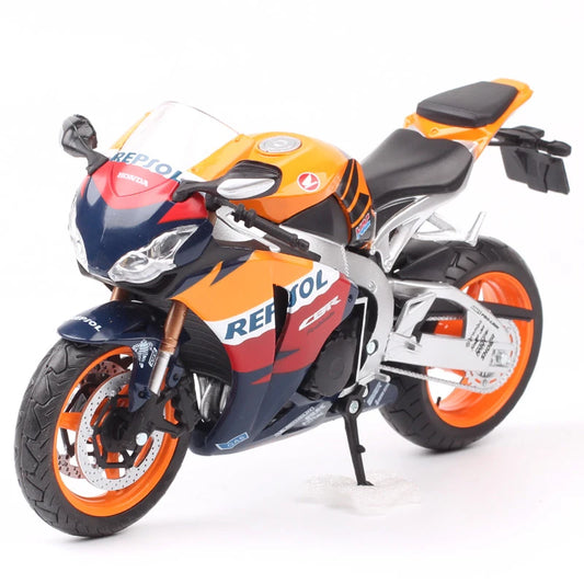 Diecast Honda CBR1000RRR Fireblade Motorcycle Model 1 to 12 Scale
